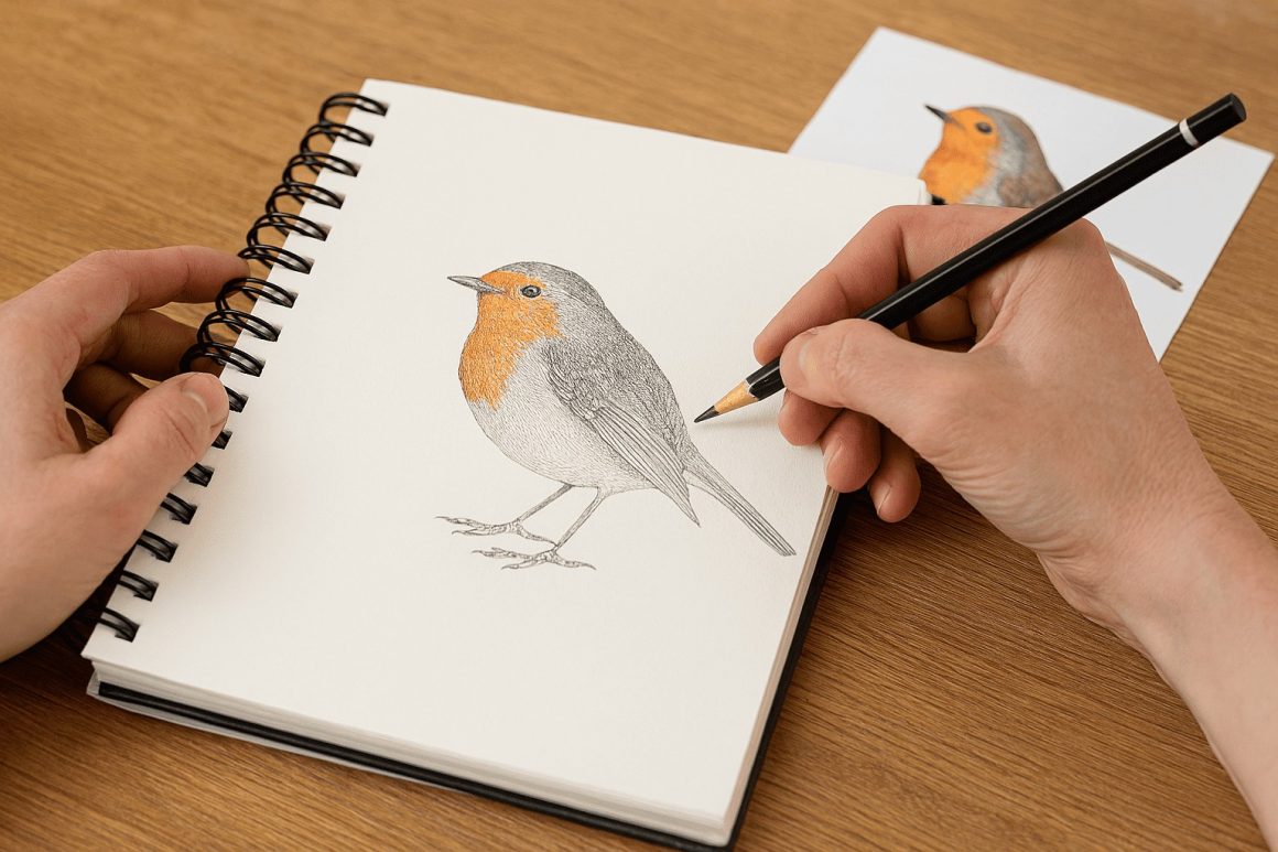 Iniciació al dibuix científic d’Ocells a càrrec de Clara Teixidor