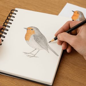 Iniciació al dibuix científic d’Ocells a càrrec de Clara Teixidor