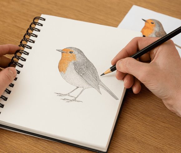 Iniciació al dibuix científic d’Ocells a càrrec de Clara Teixidor